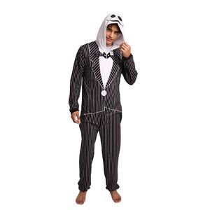 Power Rangers - Nightmare Before Christmas Jack Skellington Adult  Black|White